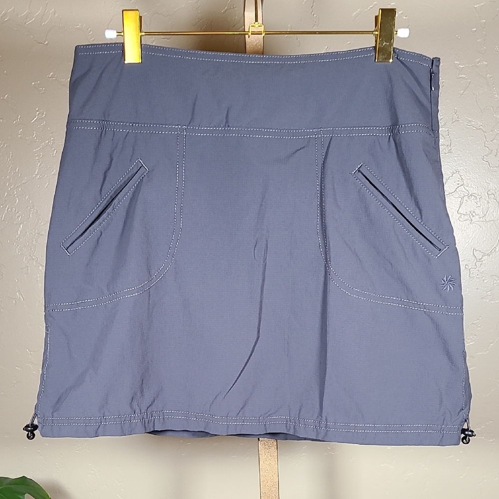 Athleta Gray Skort with Pockets Size 6